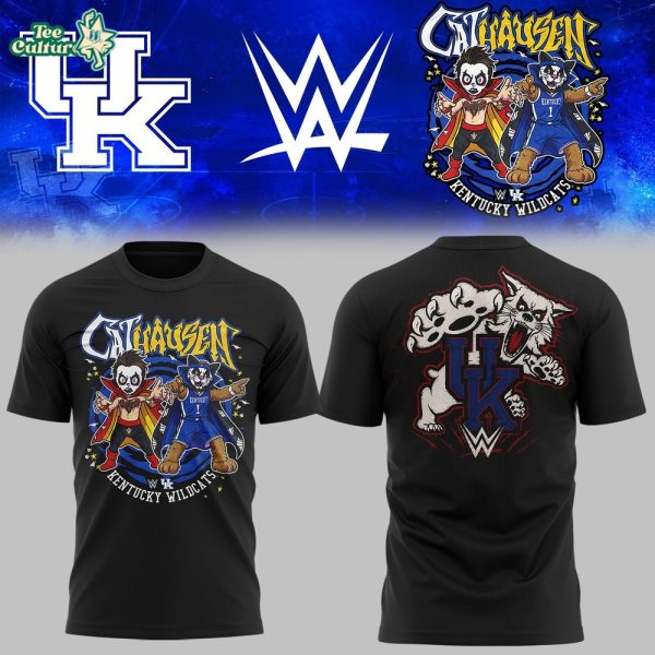 Kentucky Wildcats Black Danhausen Cathausen 2026 Night WWE Shirts V3