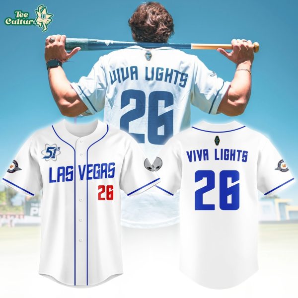 Las Vegas Aviators 51's Throwback Custom Baseball Jersey
