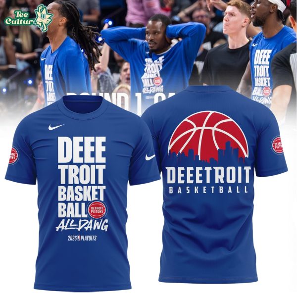 Limited Edition Deeetroit Basketball 2026 Playoffs Shirt