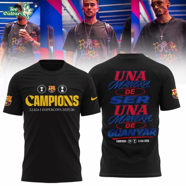 Limited Edition FC Barcelona LaLiga Winners 25/26 Shirt