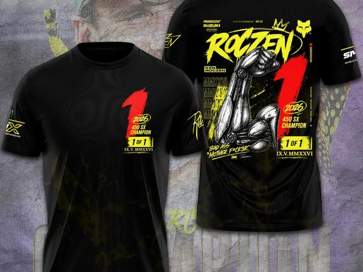 Limited Edition Ken Roczen 450SX Supercross Champion 2026 Shirt