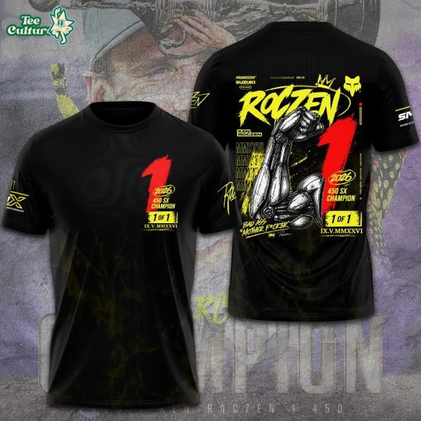 Limited Edition Ken Roczen 450SX Supercross Champion 2026 Shirt