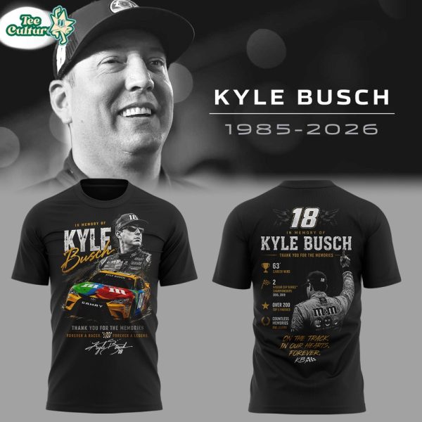 Limited Edition Kyle Busch Rowdy Forever Racing Tribute Shirt V2