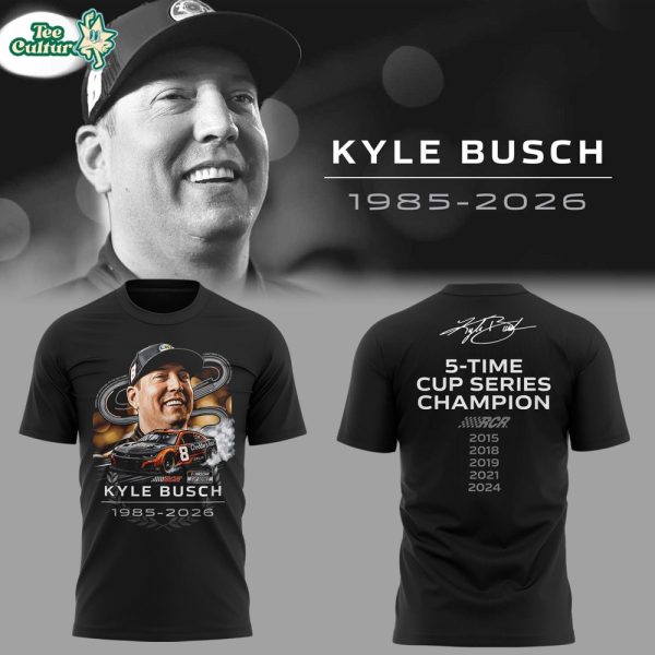 Limited Edition Kyle Busch Rowdy Forever Racing Tribute Shirt V5