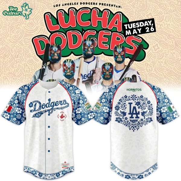 Limited Edition LA Dodgers 2026 Mexican Heritage Night Jersey