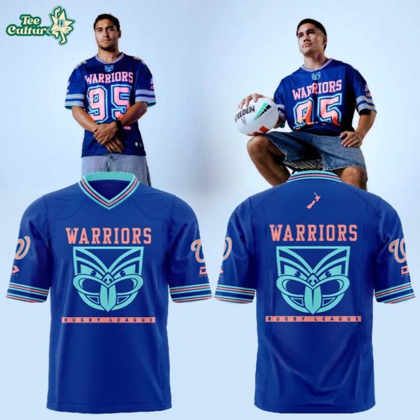Limited Edition NZ Warriors Limited Edition Magic Round Football Jersey