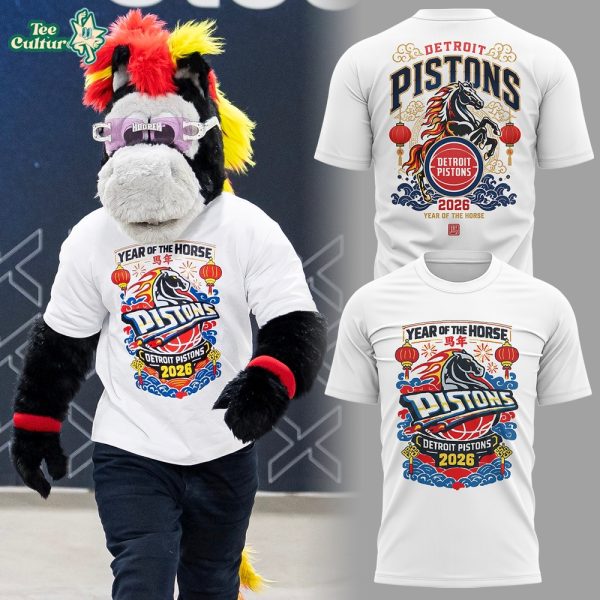 Limited Edition Pistons “Year of the Horse 2026” Shirt