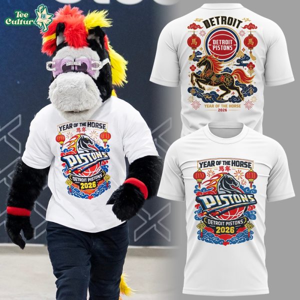 Limited Edition Pistons “Year of the Horse 2026” Shirt