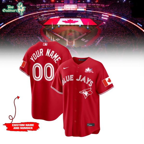 Limited Edition Toronto Blue Jays Canada Day 2026 Special Jersey