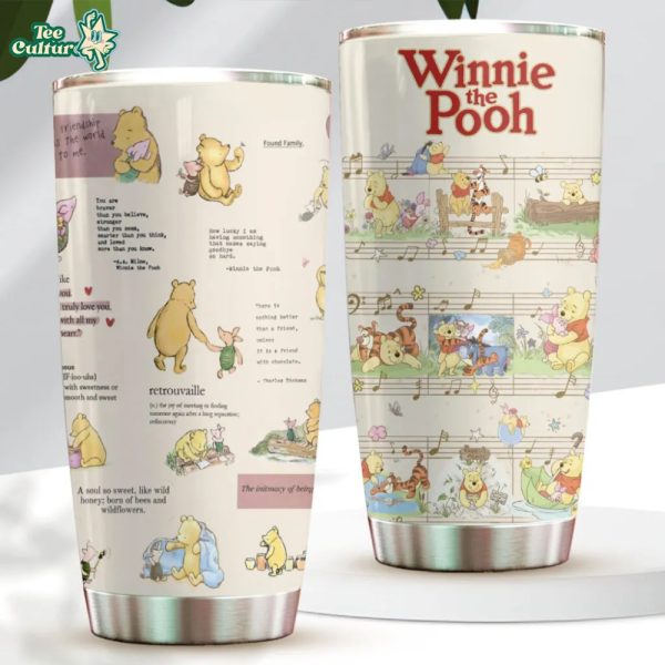 Limited Edition Winnie the Pooh Tumbler Cup