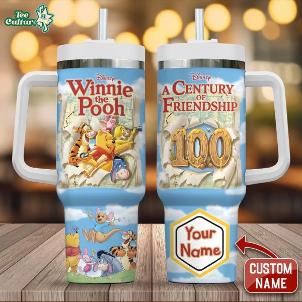 Limited Edition Winnie-the-Pooh 100th Anniversary 40oz Stanley Tumbler