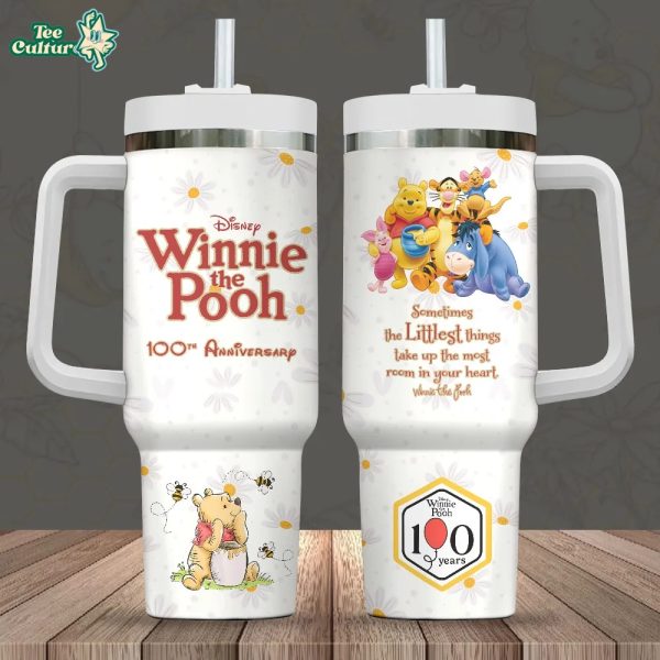 Limited Edition Winnie-the-Pooh 100th Anniversary 40oz Stanley Tumbler