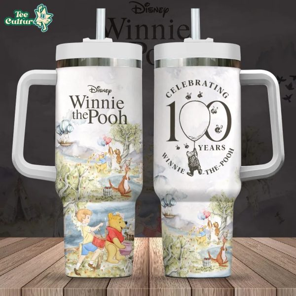 Limited Edition Winnie-the-Pooh 100th Anniversary 40oz Stanley Tumbler