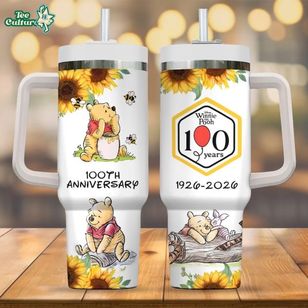 Limited Edition Winnie-the-Pooh 100th Anniversary 40oz Stanley Tumbler