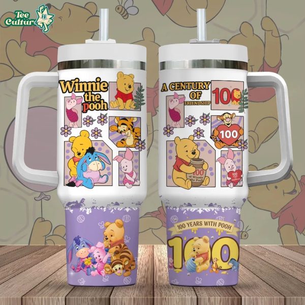 Limited Edition Winnie-the-Pooh 100th Anniversary 40oz Stanley Tumbler