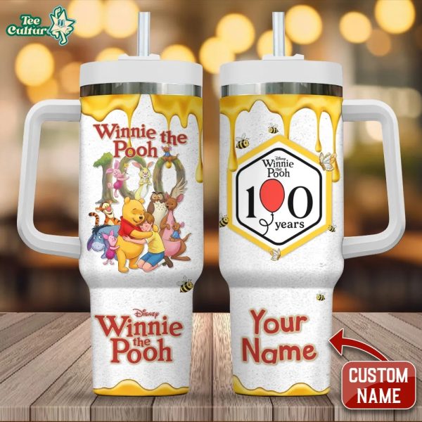 Limited Edition Winnie-the-Pooh 100th Anniversary 40oz Stanley Tumbler