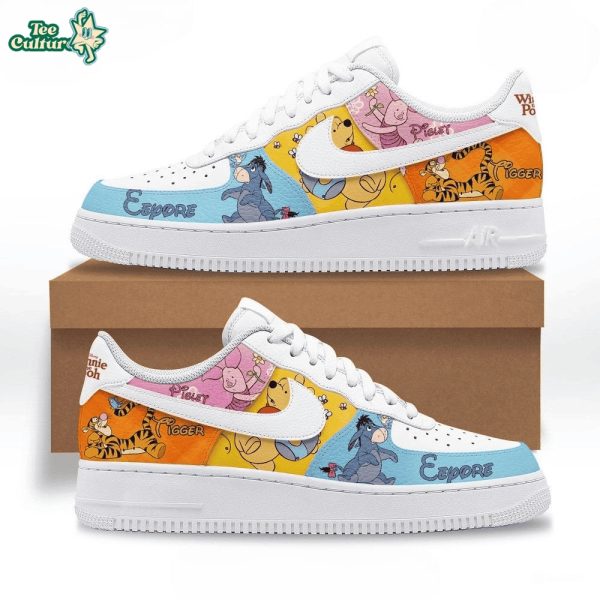 Limited Edition Winnie-the-Pooh  Pooh Piglet Tigger Eeyore AF1 Sneakers