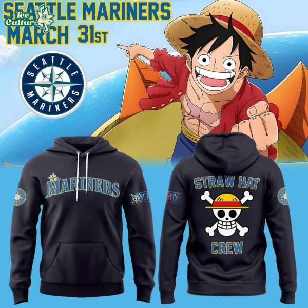Limited Mariners x One Piece Hoodie