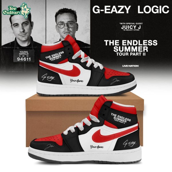 Logic & G-Eazy The Endless Summer Tour Part II Custom Air Jordan 1