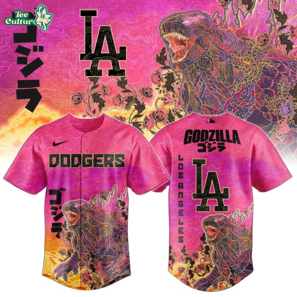 Los Angeles Dodgers x King of Monsters Batik Jersey