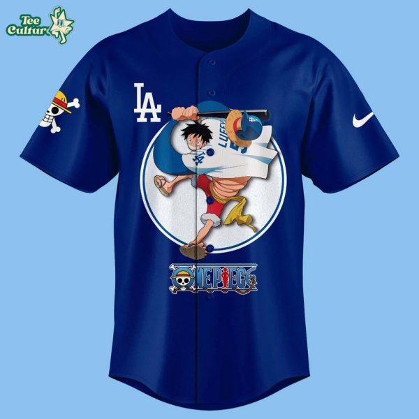Los Angeles Dodgers x One Piece Night 2026 Baseball Jersey by Teesculture.com