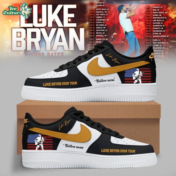 Luke Bryan 2026 Tour Country Night Custom Air Force 1 Shoes