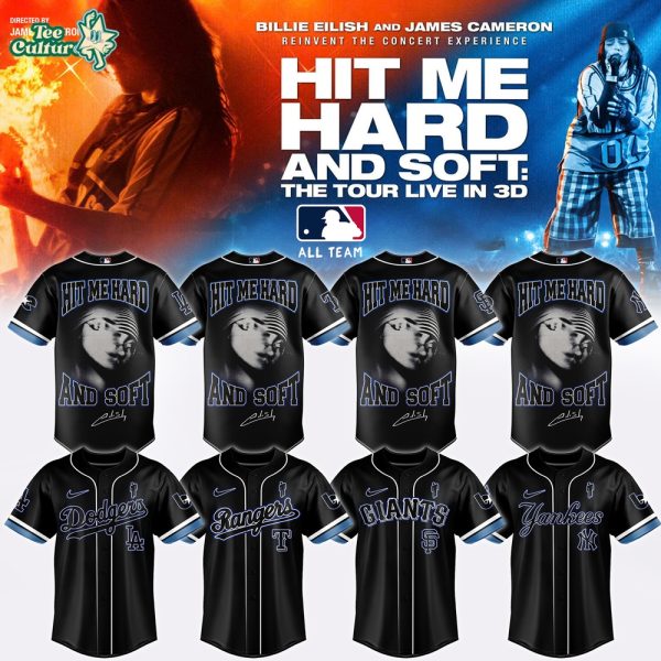 MLB ALL TEAMS x Billie Eilish HIT ME HARD AND SOFT: THE TOUR Jersey 1