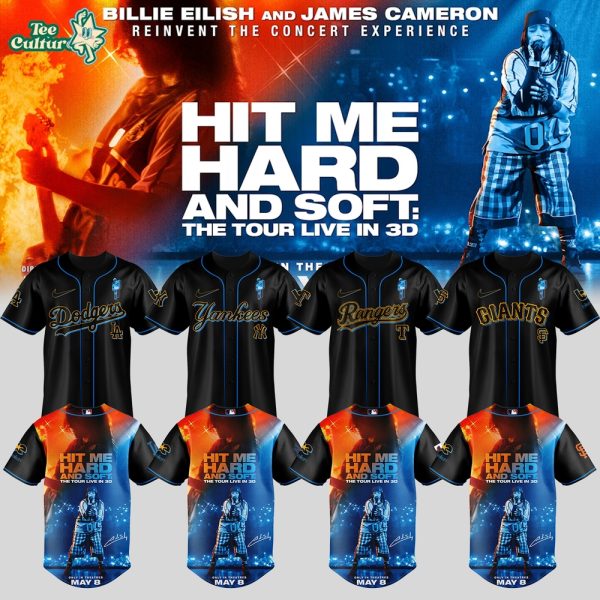 MLB ALL TEAMS x Billie Eilish HIT ME HARD AND SOFT: THE TOUR Jersey 2