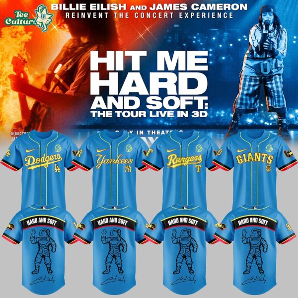 MLB ALL TEAMS x Billie Eilish HIT ME HARD AND SOFT: THE TOUR Jersey 4