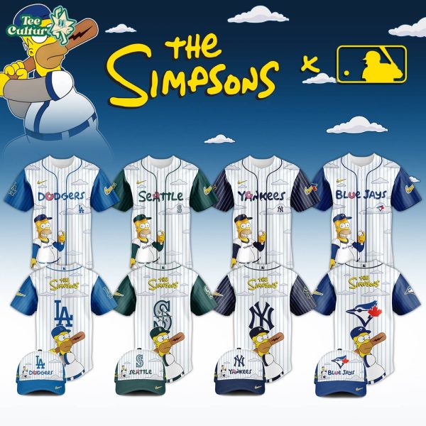MLB All Teams x Homer Simpson Wonderbat Vintage Baseball 2026 Limited Edition Jersey