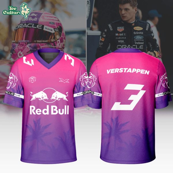 Max Verstappen's 2026 Miami Grand Prix Football Jersey