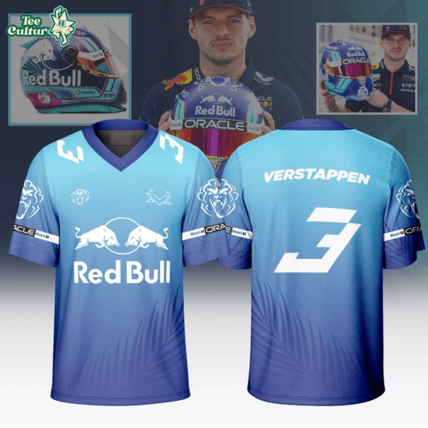 Max Verstappen's 2026 Miami Grand Prix Football Jersey V2
