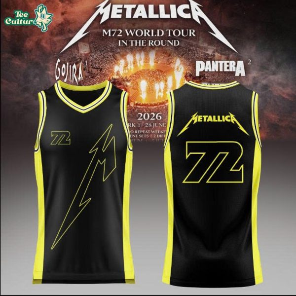 Metallica - M72 World Tour 2026 Basketball Jersey