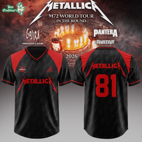 Metallica - M72 World Tour 2026 Football Jersey