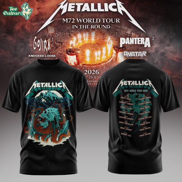 Metallica - M72 World Tour 2026 Shirt