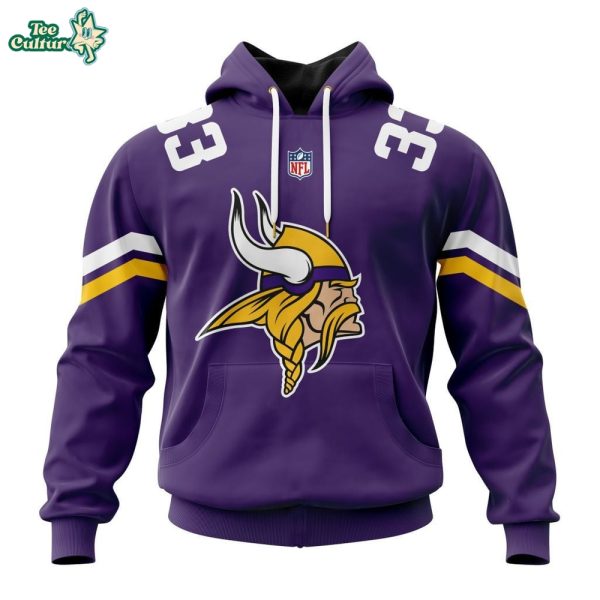 Minnesota Vikings Specialized Design Away Kits Personalized Letters Number 2026