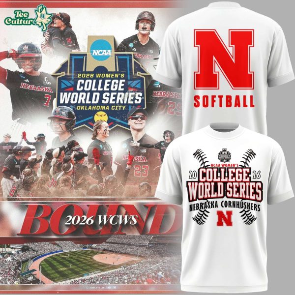 Nebraska Huskers Softball 2026 Women's College World Series T-Shirt