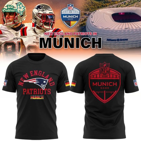 New England Patriots NFL Munich game 2026 T-shirt