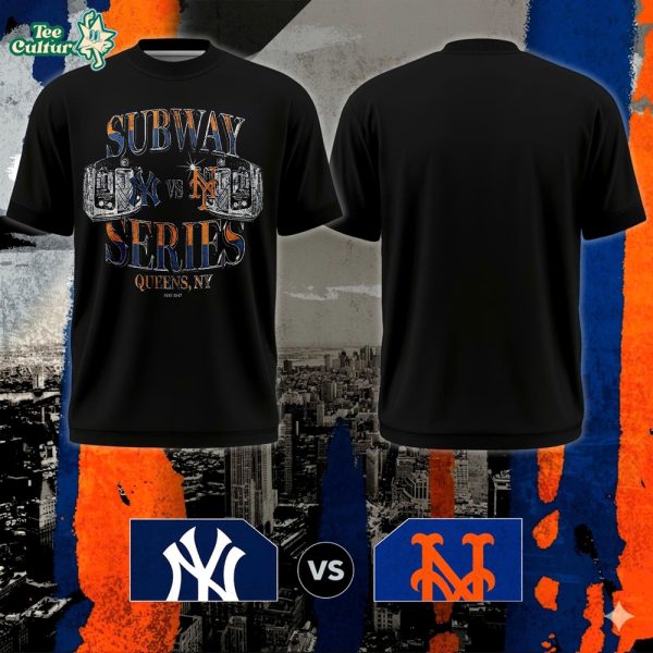 New York Mets x New York Yankees 2026 Subway Series Queens T-Shirt