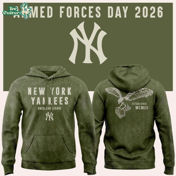New York Yankees 2026 Armed Forces Day Hoodie