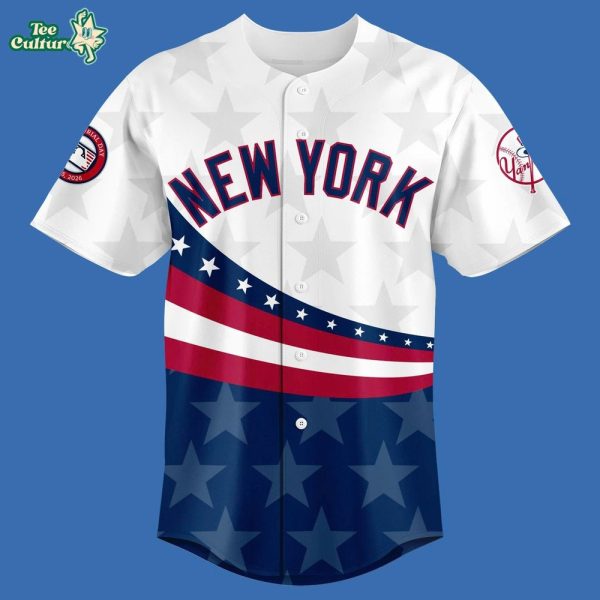 New York Yankees 2026 Memorial Day Custom Baseball Jersey by Teesculture.com