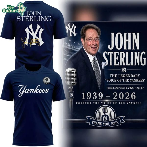 New York Yankees Legend Sterling in Memories Limited Edition TShirt