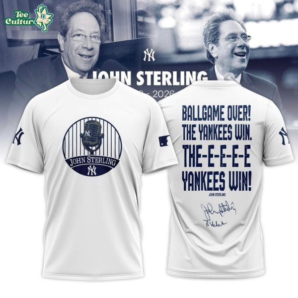 New York Yankees Legend Sterling in Memories Limited Edition White TShirt
