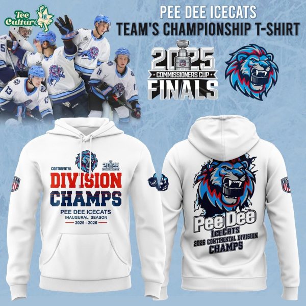 Pee Dee IceCats Divisional Championship Hoodie