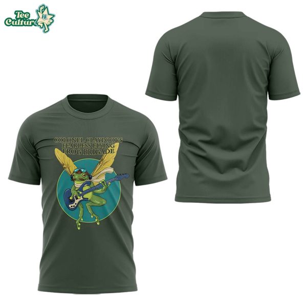 Primus Claypool Gold Tour 2026 Frog Brigade Shirt by Teesculture.com