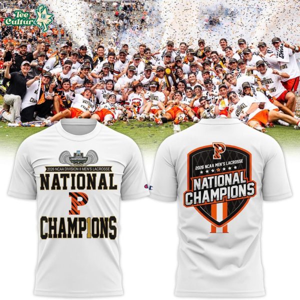 Princeton Tigers 2026 NCAA Lacrosse National Champions Shirt