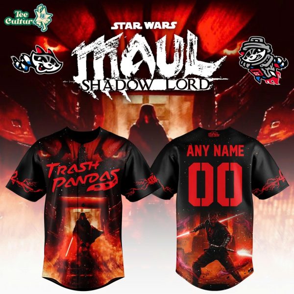 Rocket City Trash Pandas x Star Wars Nights 2026 Baseball Jersey