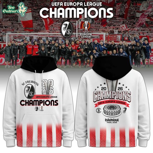 SC Freiburg Special Europa League Champions 2026 Limited Edition Hoodie