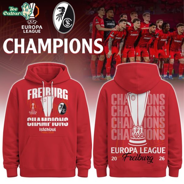 SC Freiburg Special Europa League Champions 2026 Limited Edition Hoodie #3