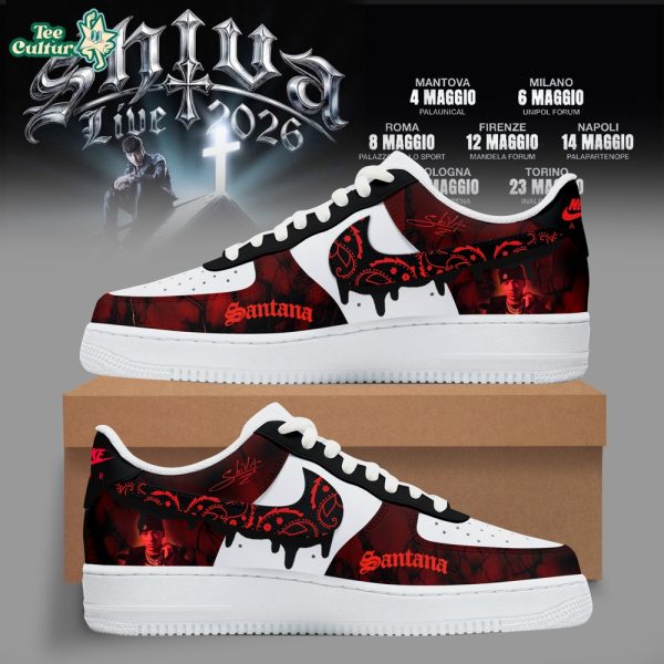 SHIVA Santana Live 2026 Special Edition Air Force 1 Shoes